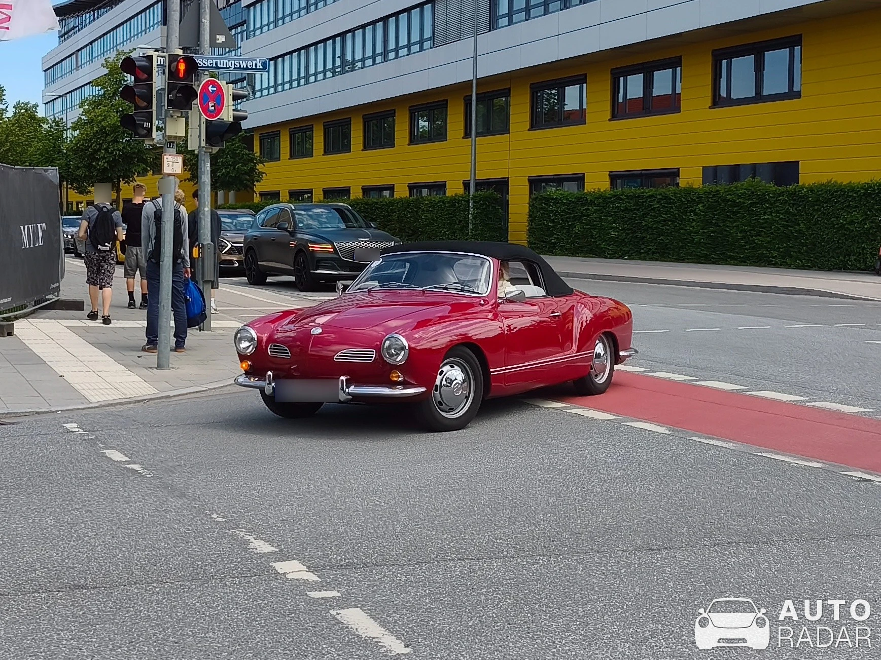 Volkswagen Type 14 Karmann-Ghia Cabriolet spotted in München