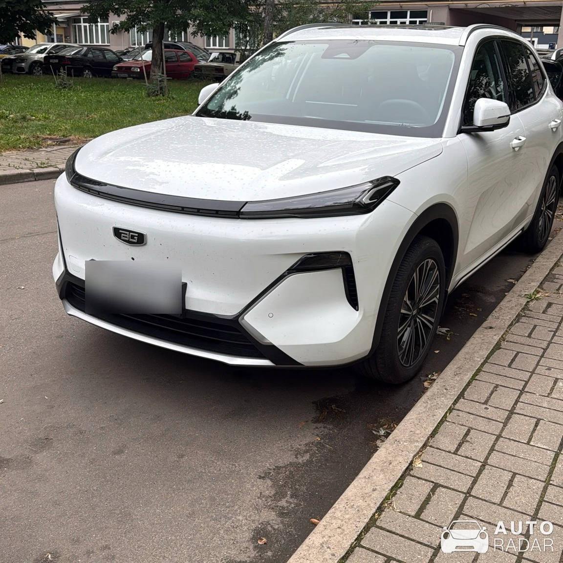 Geely Coolray spotted in Minsk