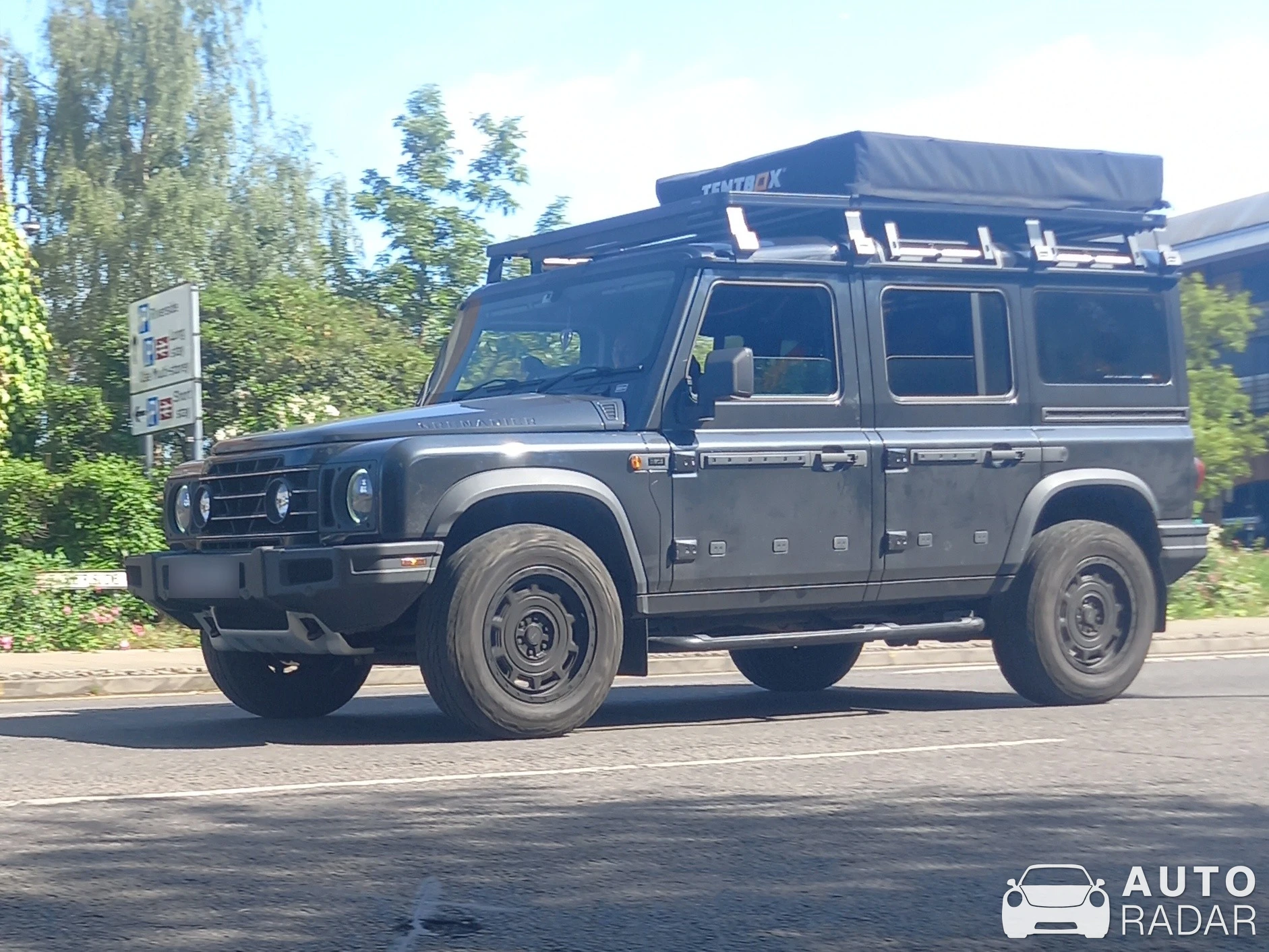 Ineos Grenadier spotted in Norwich