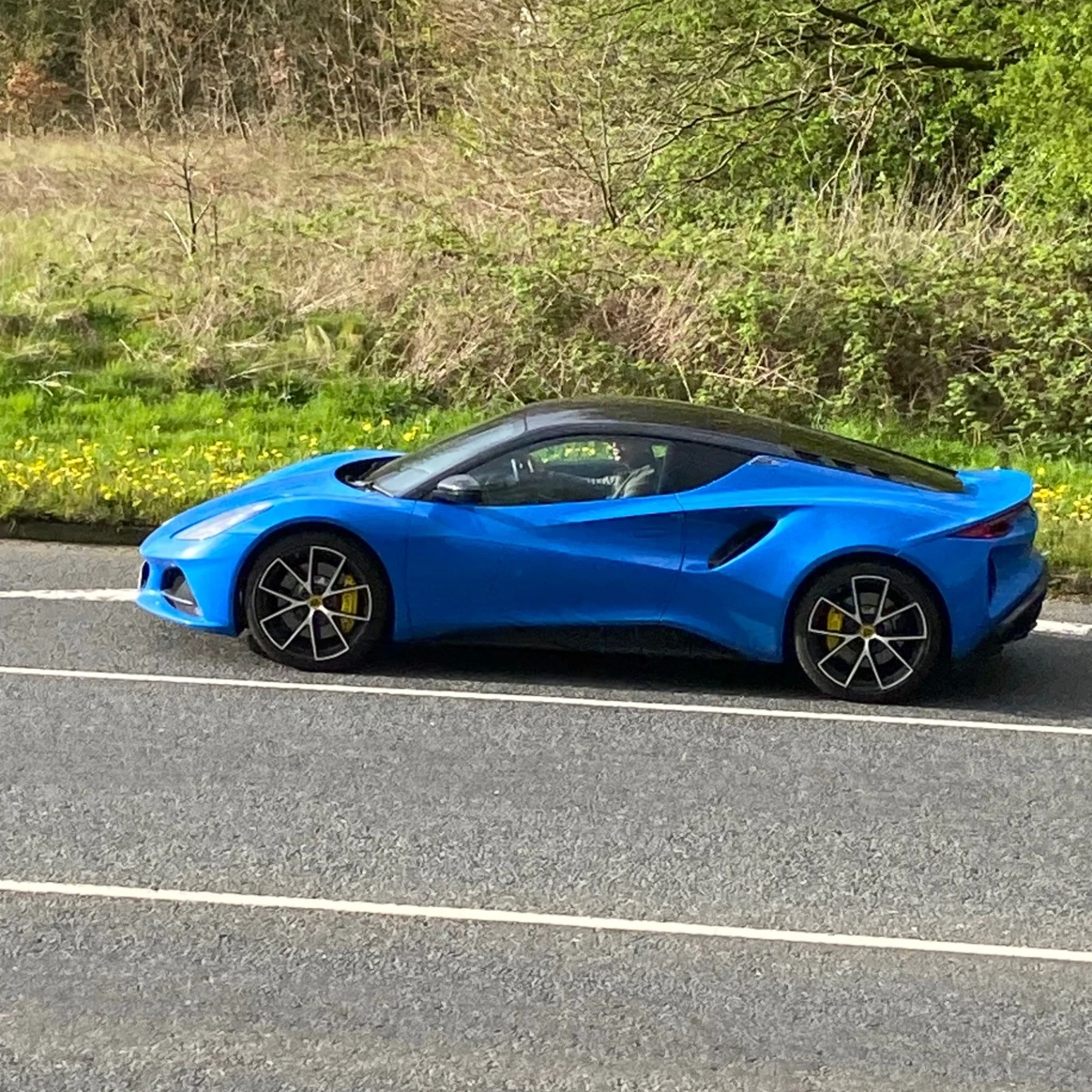 Lotus Emira spotted in Birchwood, United Kingdom