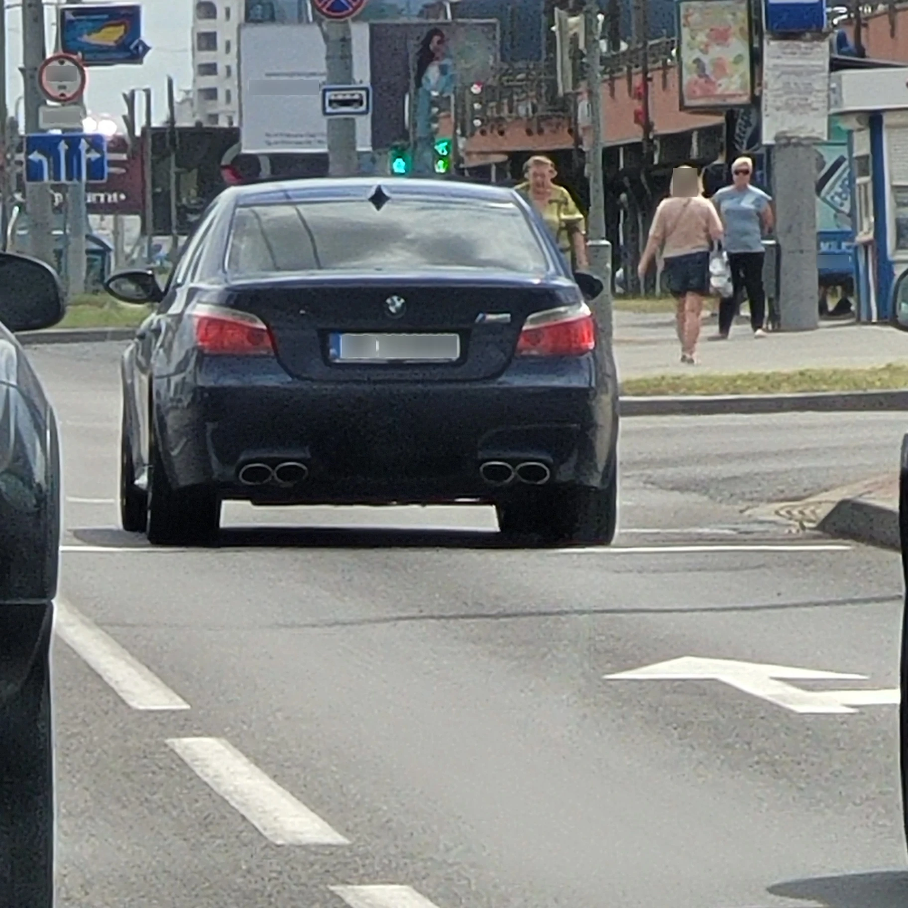 BMW M5 e69 spotted in Hrodna, Belarus