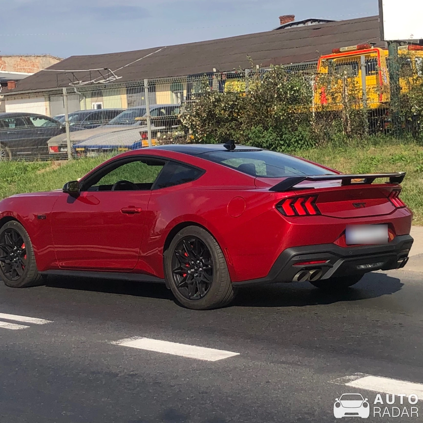 Ford Mustang spotted in Bolesławiec, Polska