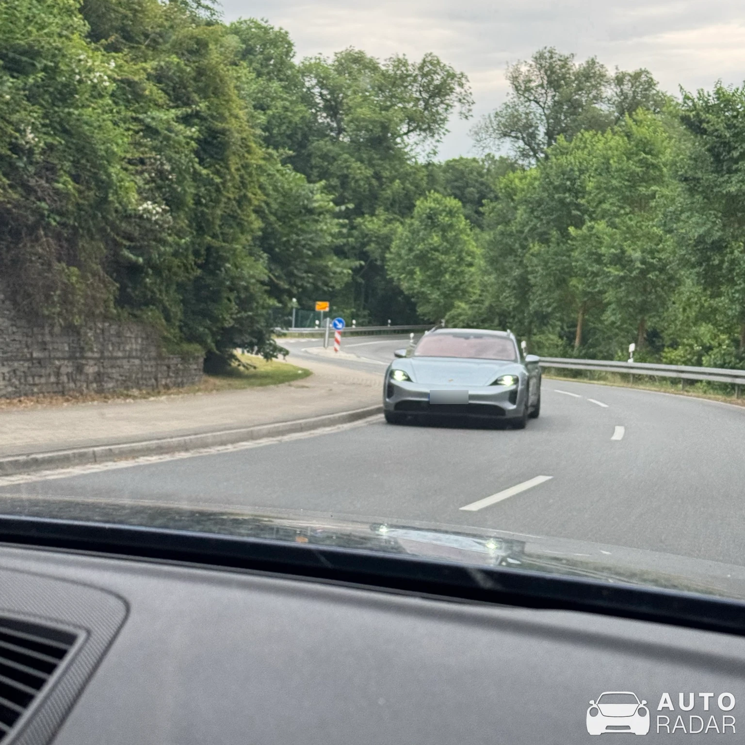 Porsche Taycan Sport Turismo spotted in Wandlitz