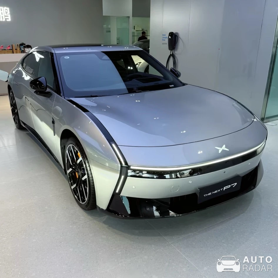 Xpeng P7 spotted in Peking