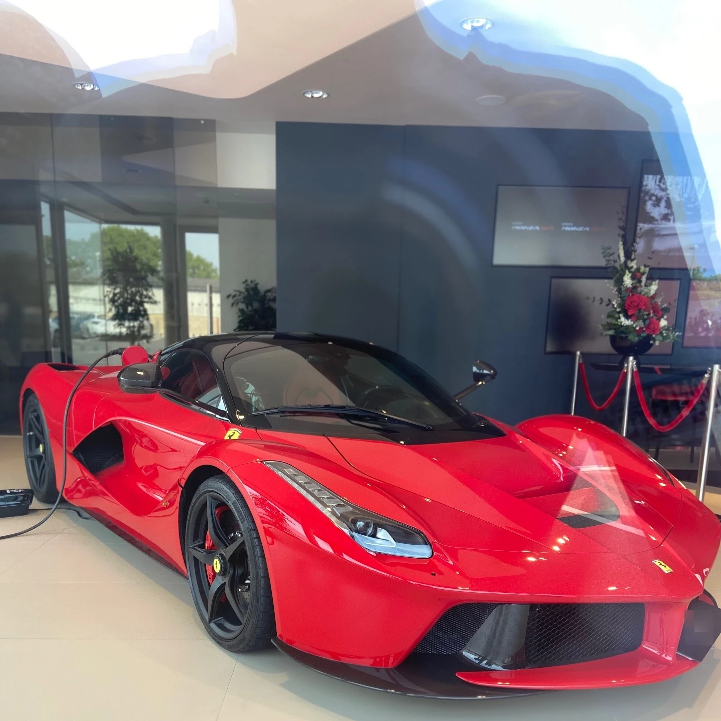 Ferrari LaFerrari spotted in Highwoods, United Kingdom