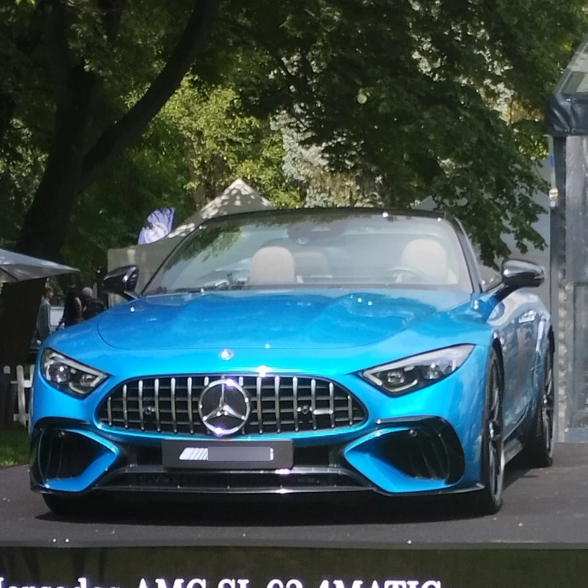 Mercedes-AMG SL 63 R232 spotted in Praha 7, Česko