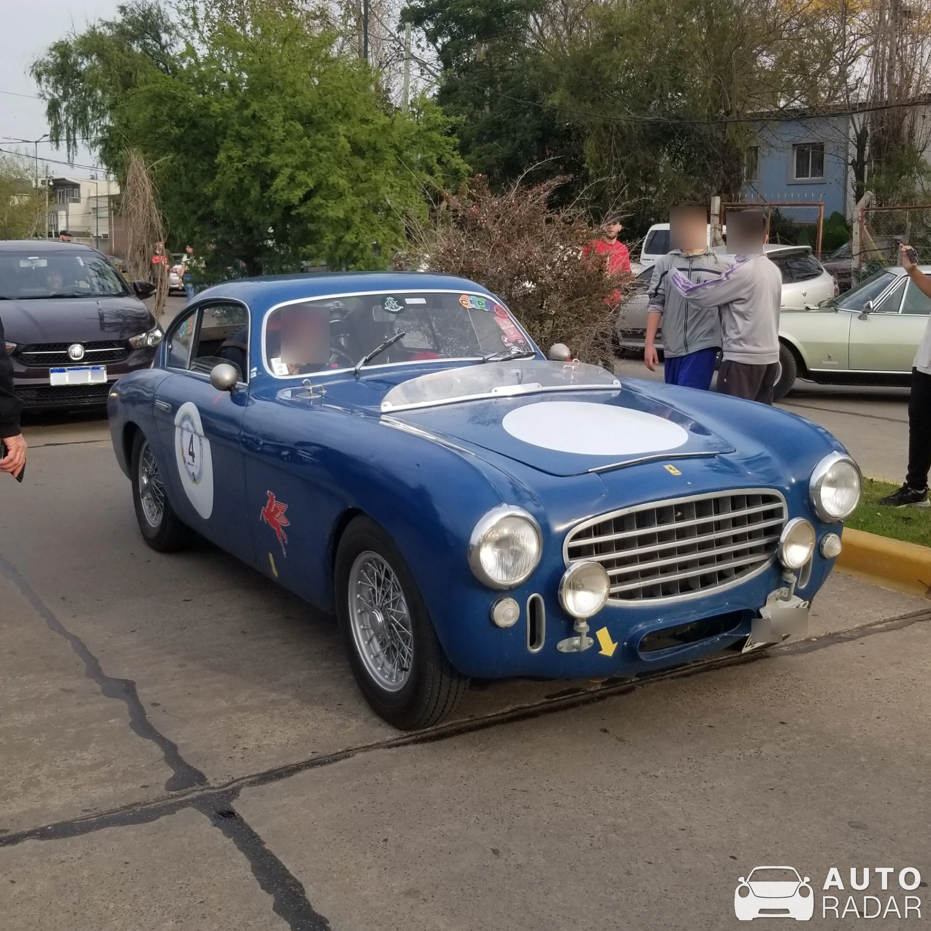 Ferrari 195 Inter spotted in San Isidro, Argentina