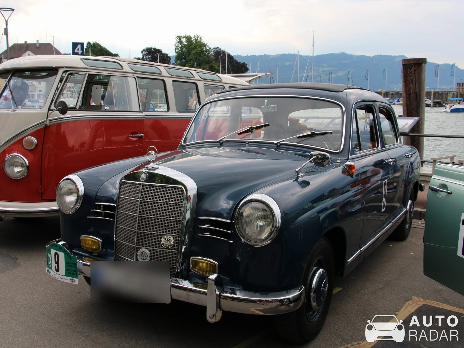Mercedes-Benz 280 SE spotted in Lindau