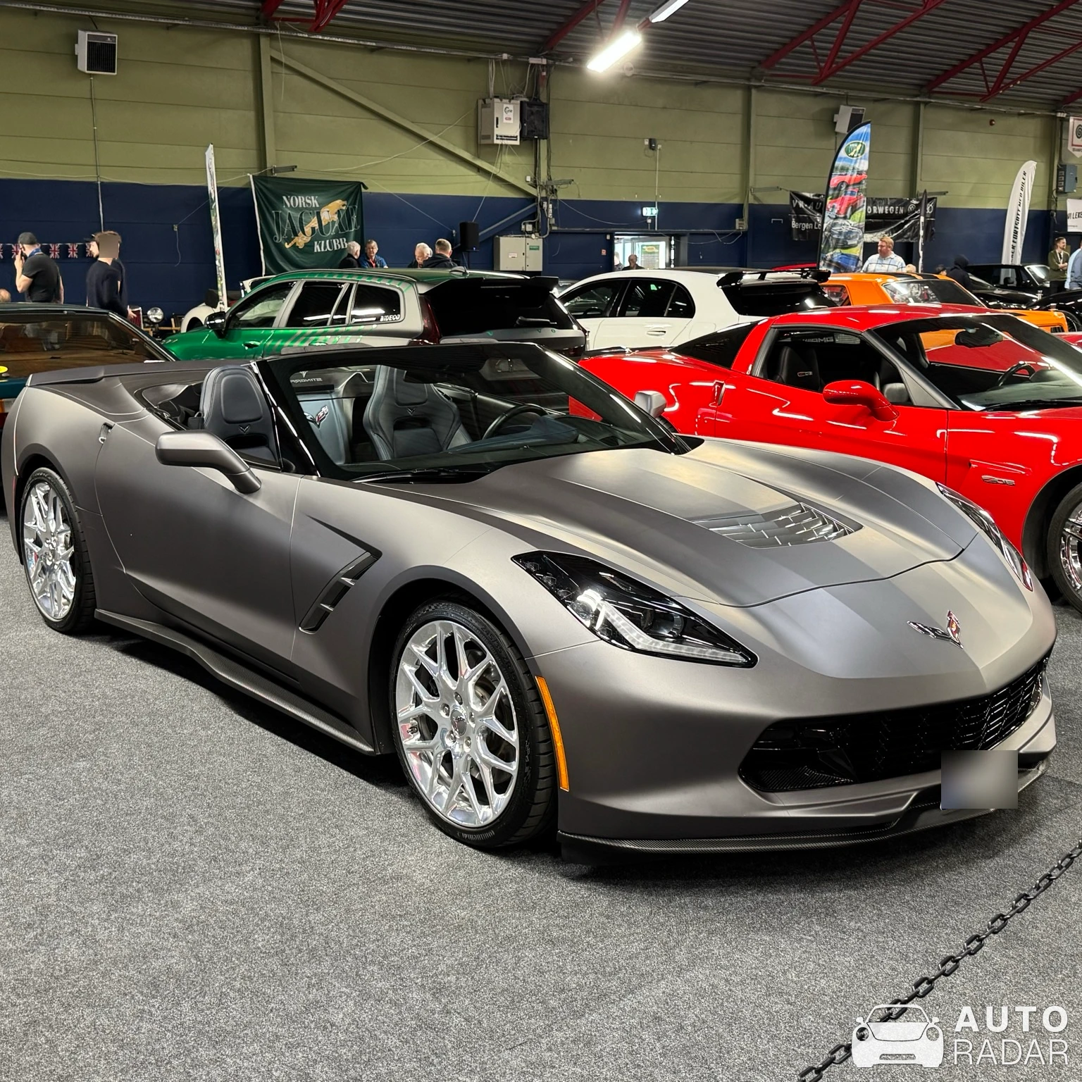 Chevrolet Corvette C7 Stingray Convertible spotted in Stavanger