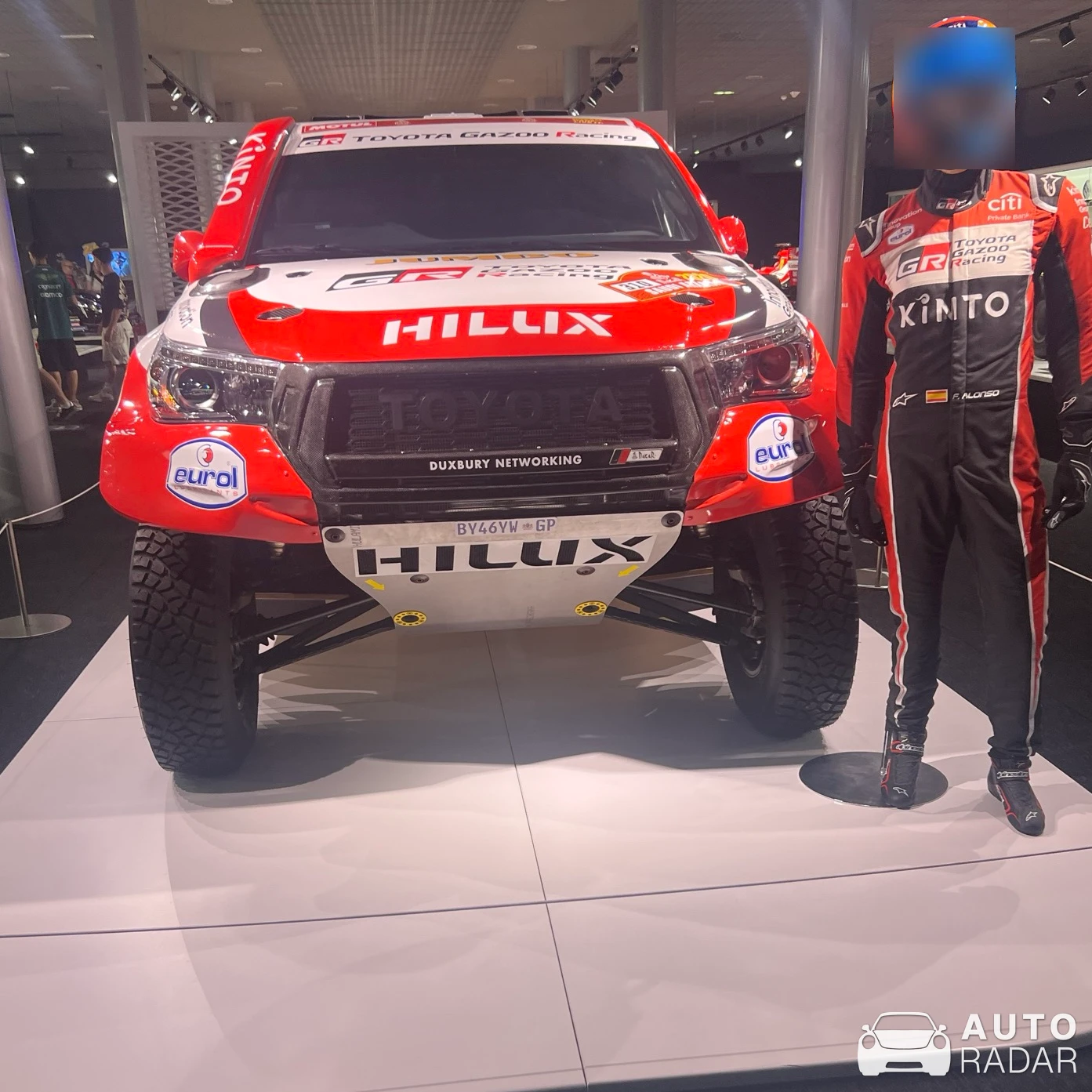 Toyota Hilux spotted in Llanera