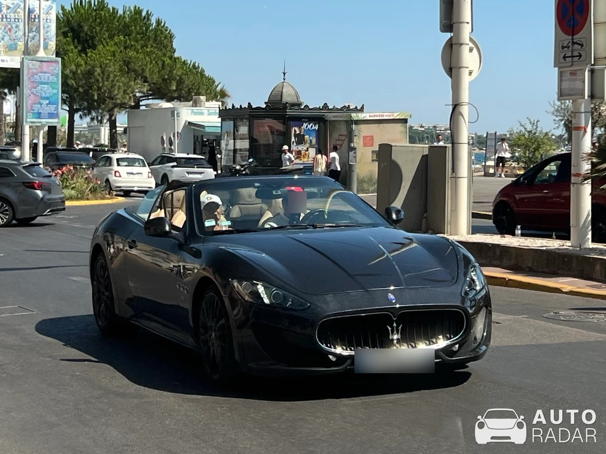 Maserati GranCabrio Sport spotted in Cannes