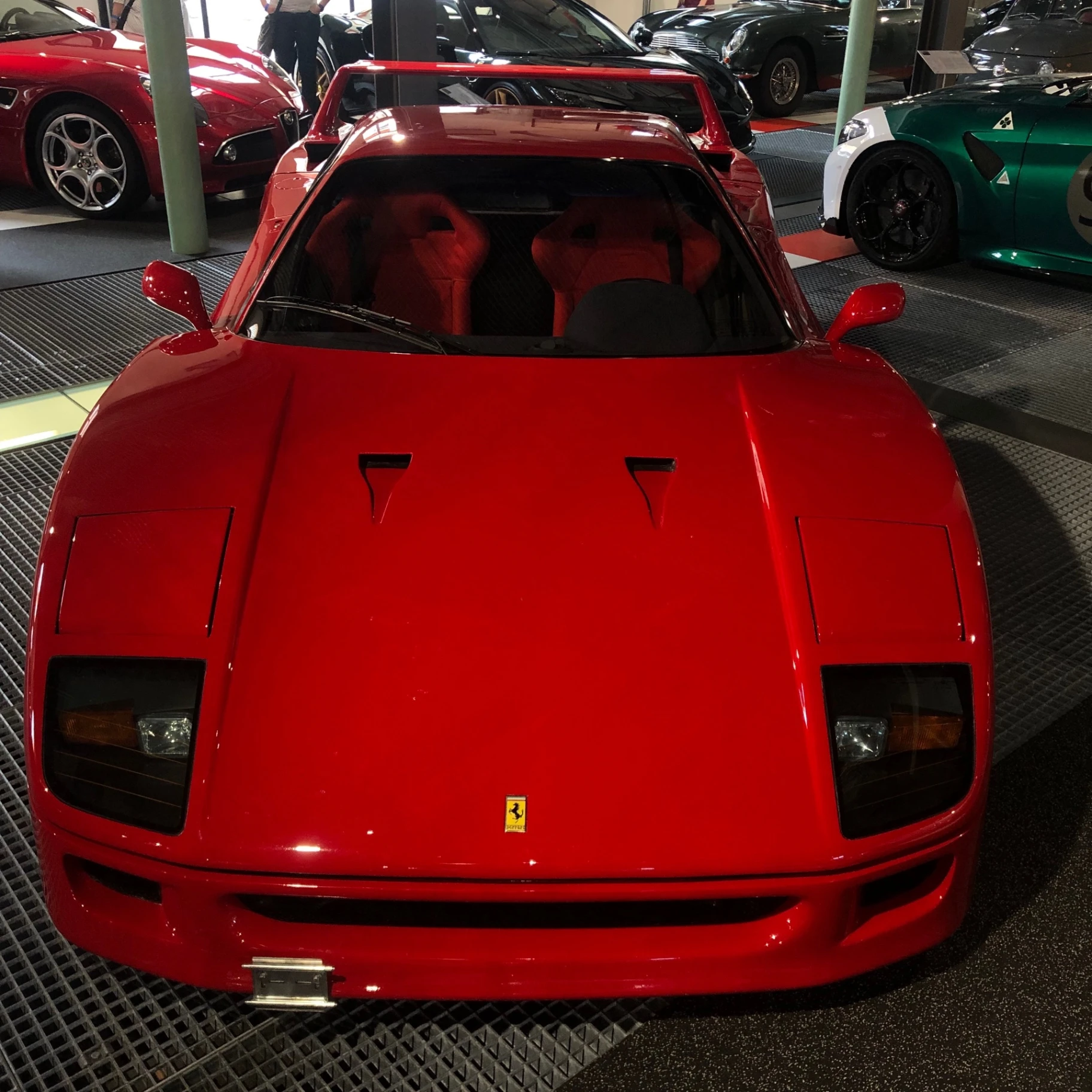 Ferrari F40 spotted in Romanshorn, Switzerland