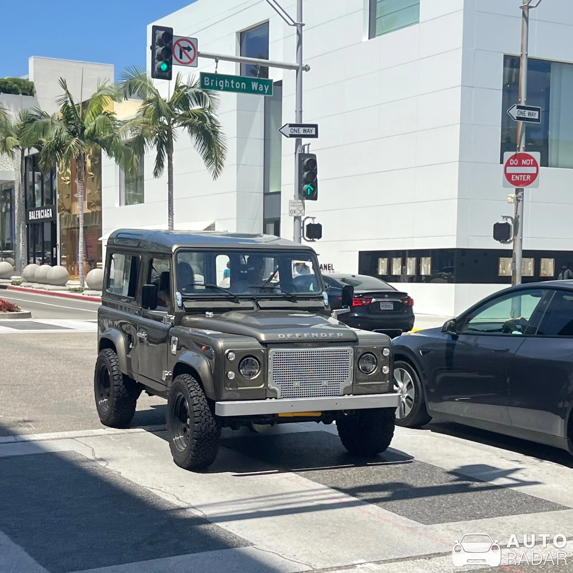 Land Rover Defender spotted in Beverly Hills, United States