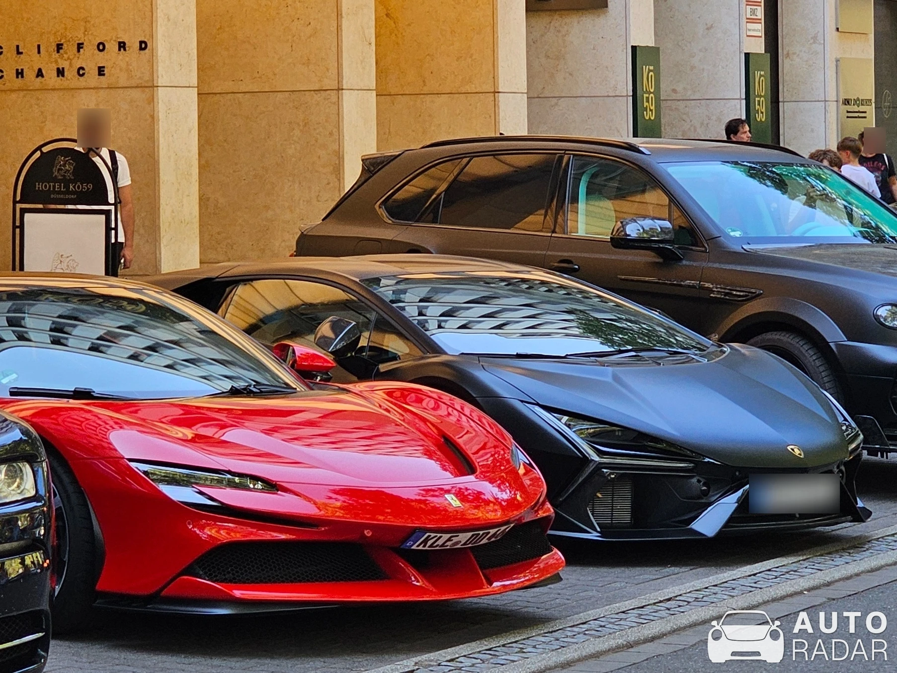 Lamborghini Revuelto spotted in Düsseldorf