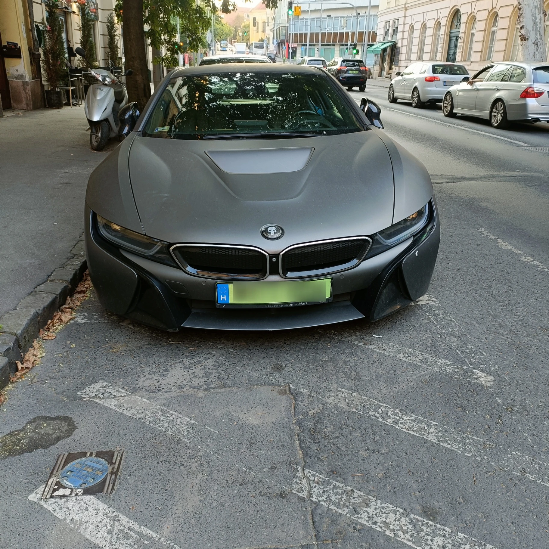 BMW i8 spotted in Budapest, Hungary