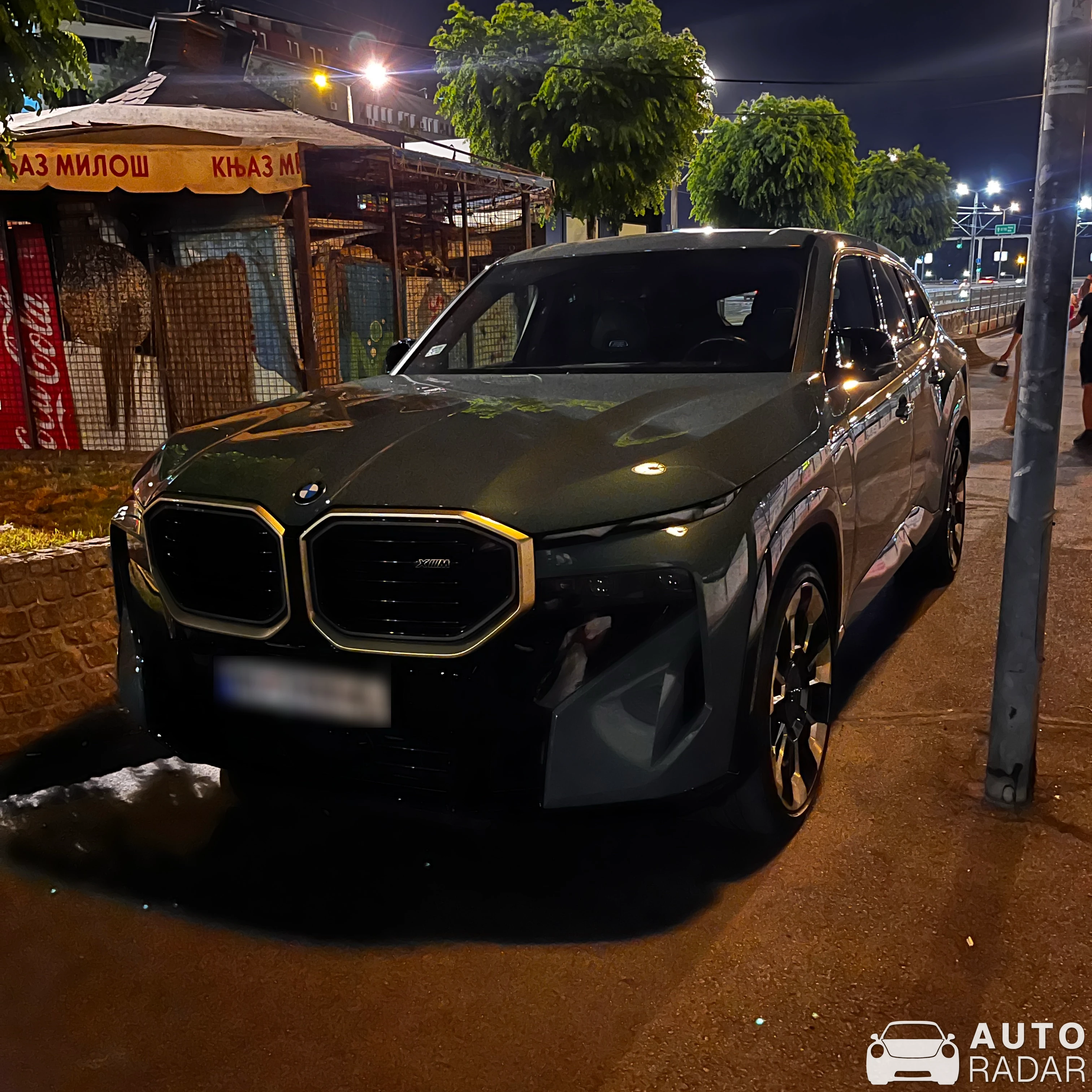 BMW XM G09 Label spotted in Pančevo