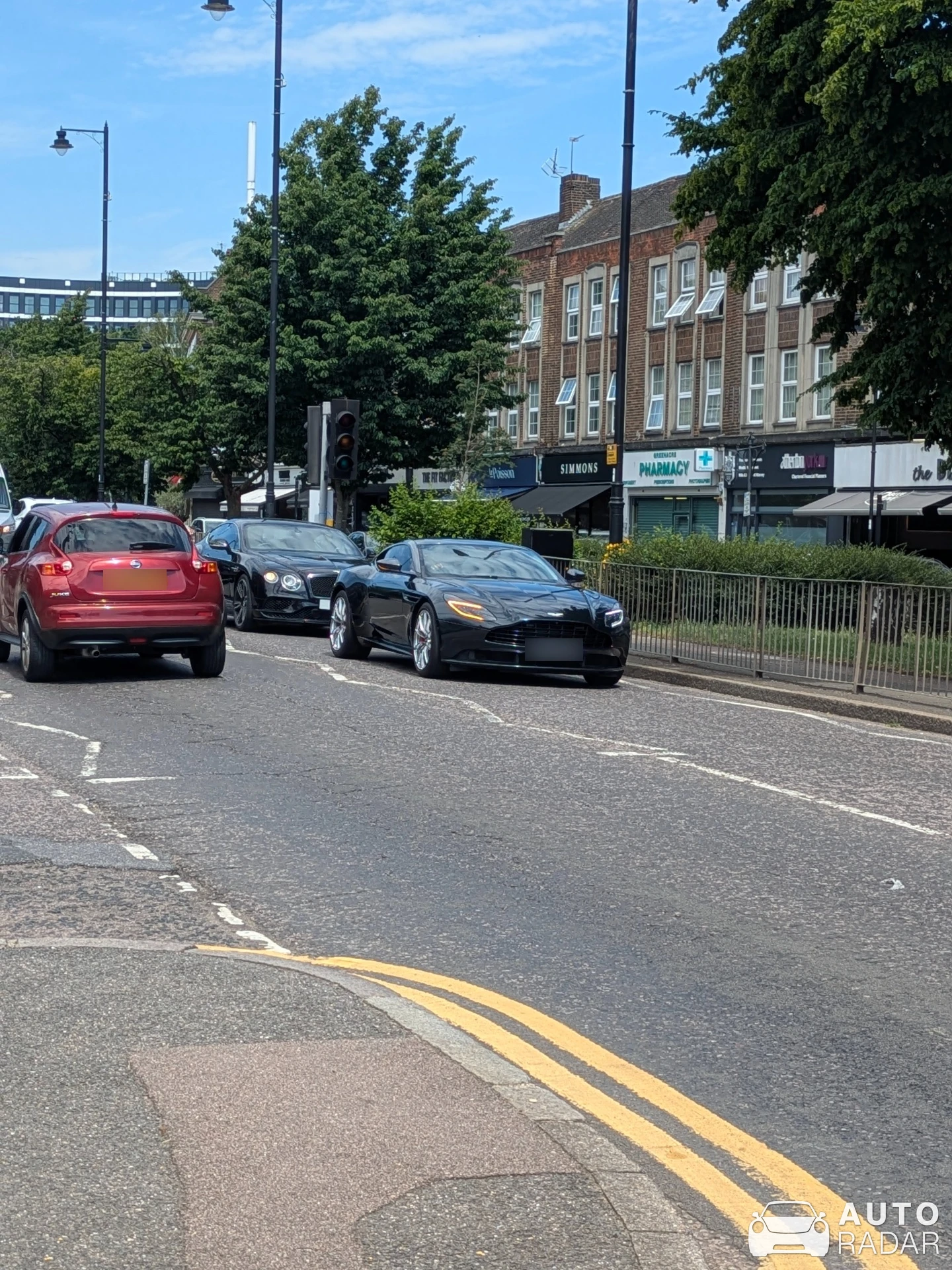 Aston Martin DB11 spotted in Welwyn Garden City