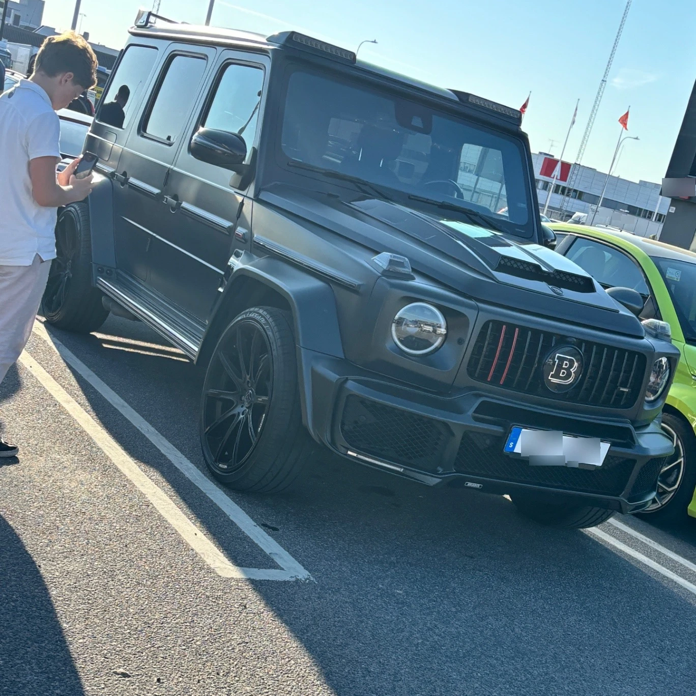Mercedes  Brabus, G 63 AMG 700 Widestar spotted in Högsbo, Sverige