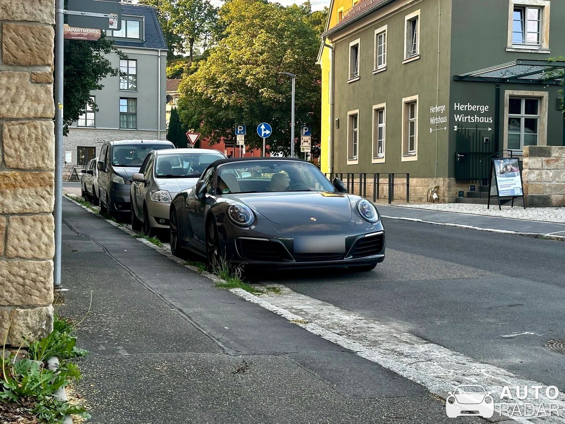 Porsche 991 Targa MkII spotted in Pirna, Německo