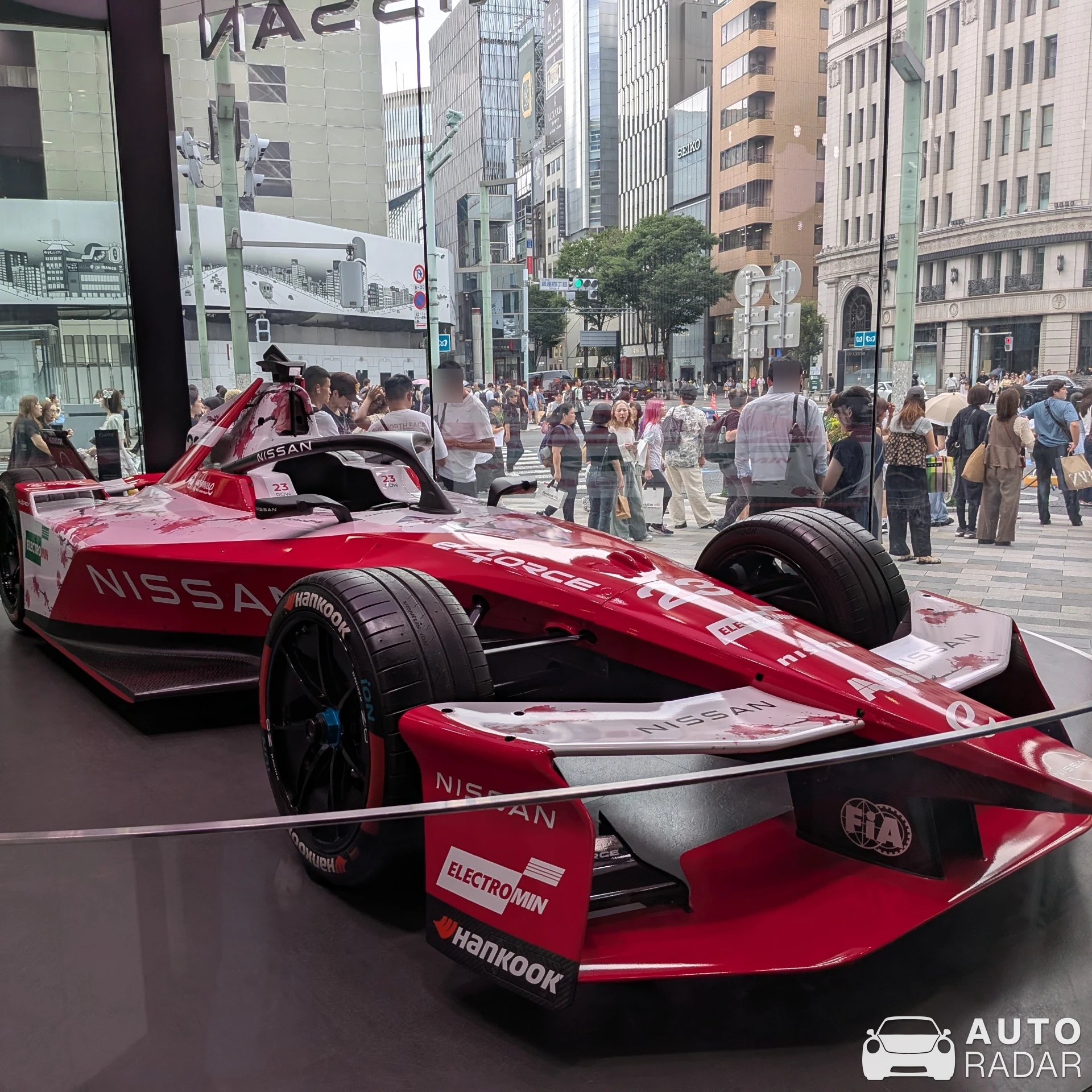 Nissan Formula E Gen3 spotted in 中央区