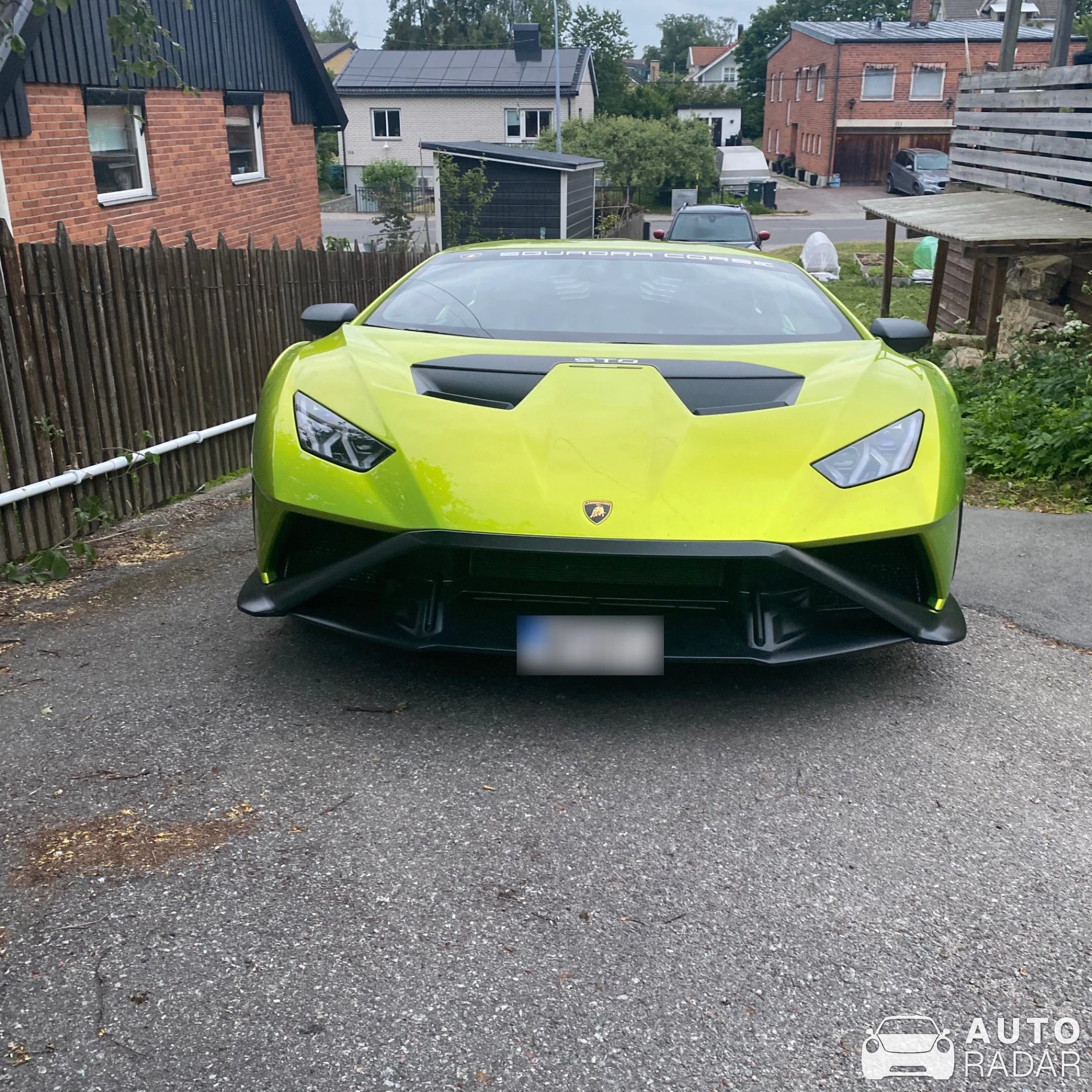 Lamborghini Huracán LP640-2 STO spotted in Stockholm, Sweden