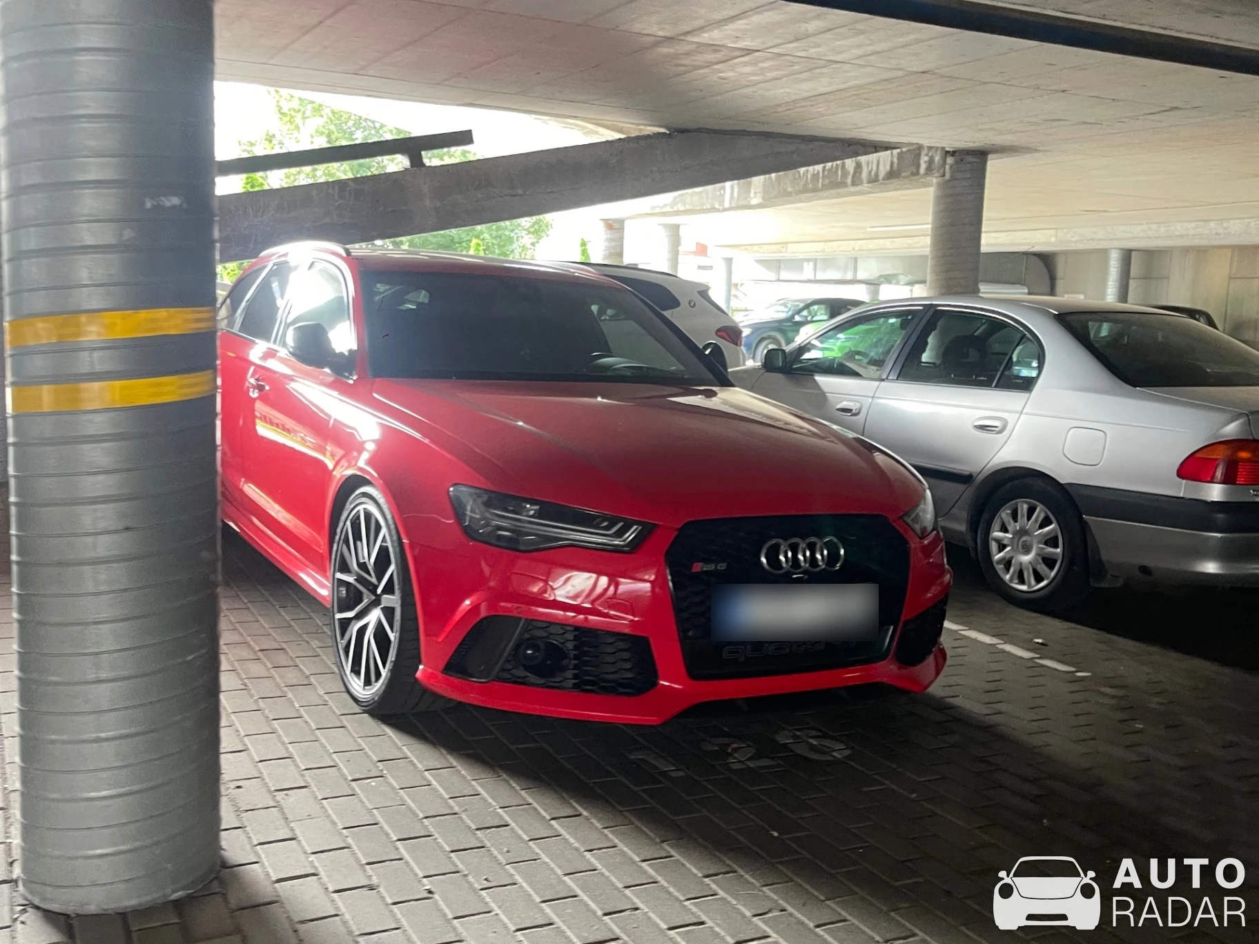 Audi RS6 spotted in Klaipėda, Lithuania