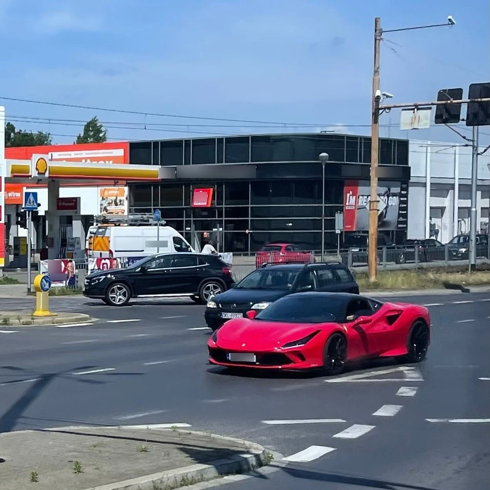 Ferrari F8 Tributo spotted in Wrocław, Polska