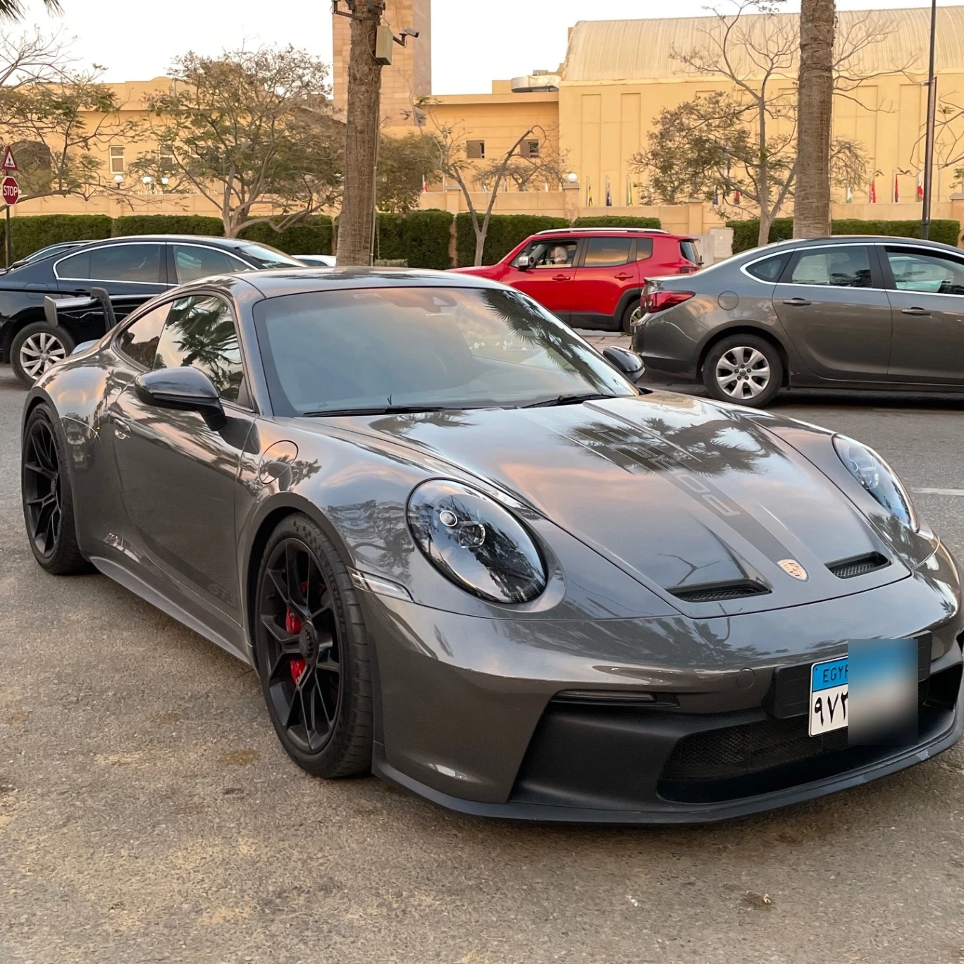 Porsche 992 GT3 MkI spotted in Second Al Sheikh Zayed, Egypt