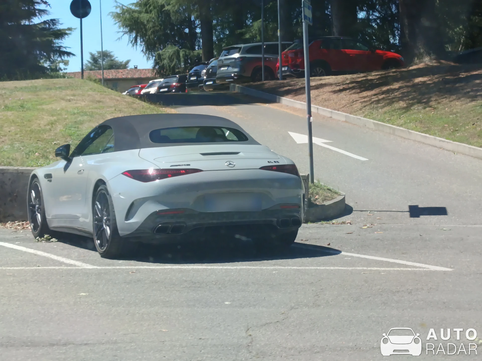 Mercedes-AMG SL 63 R232 spotted in Busto Arsizio