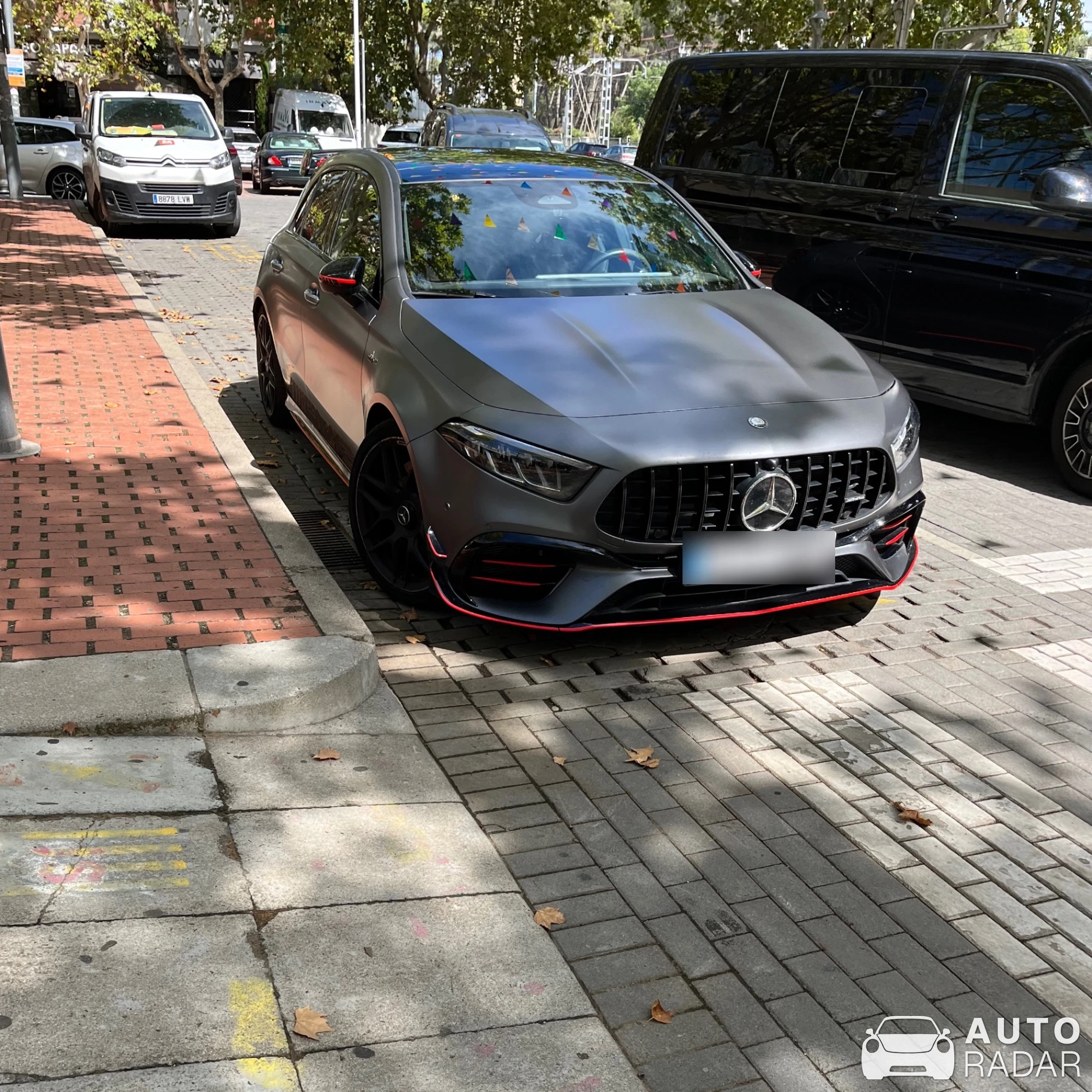 Mercedes-AMG A 45 S W177 2023 Street Style Edition spotted in Bellaterra, Spain