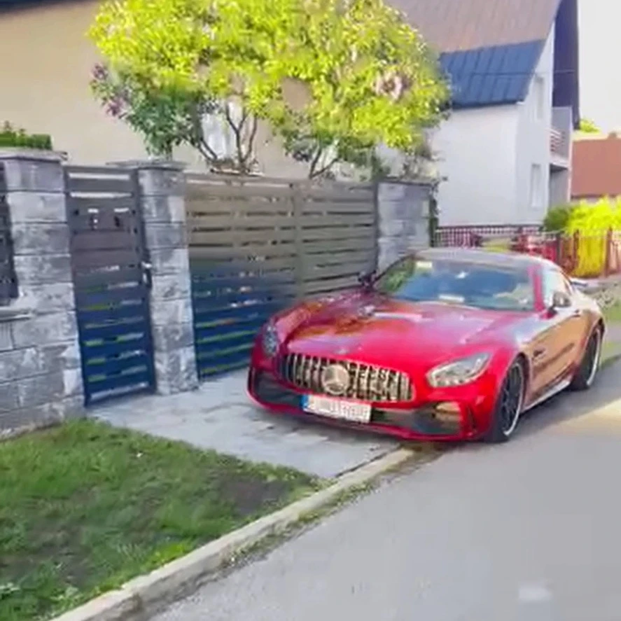 Mercedes GTR spotted in Slovenská Ves, Slovensko