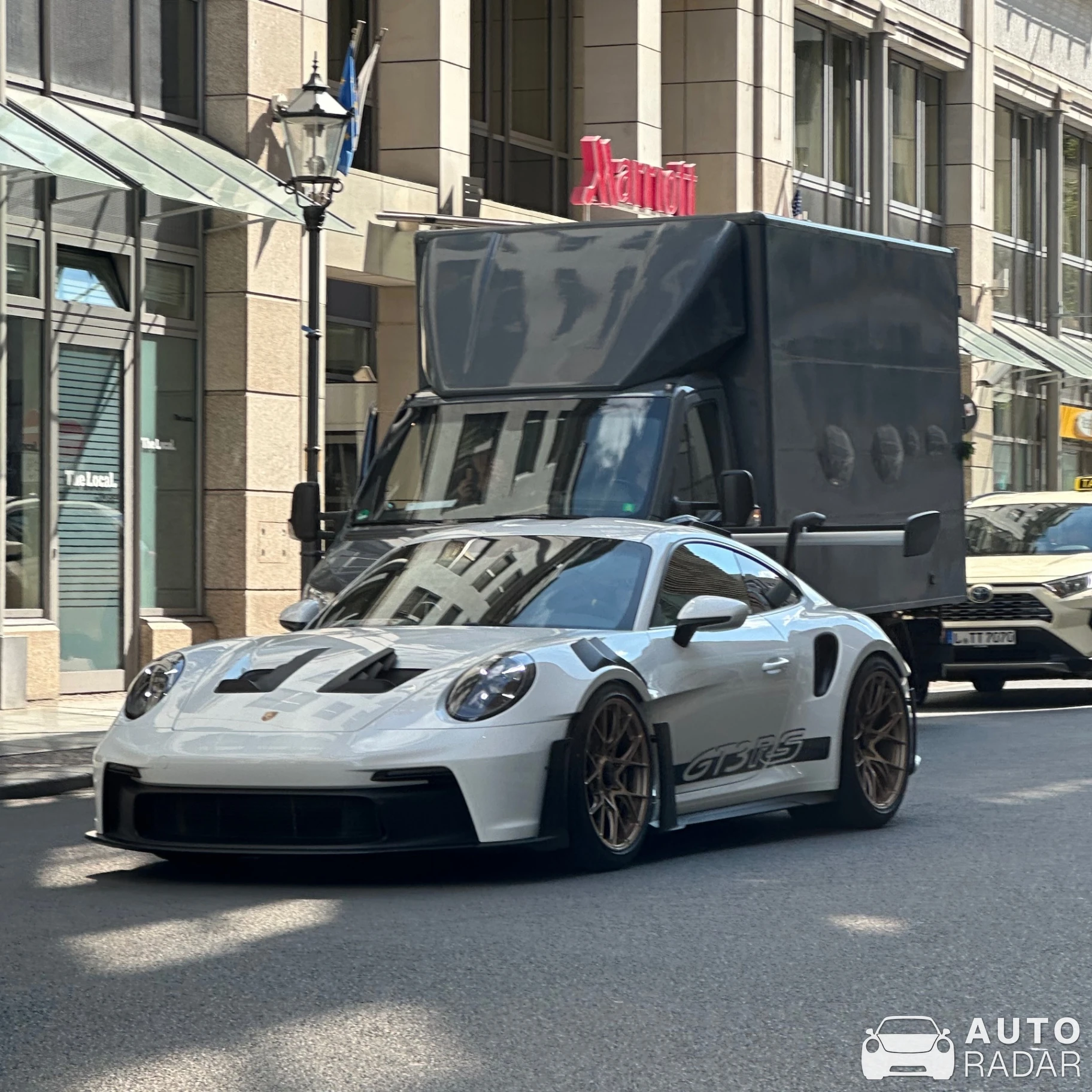 Porsche 911 GT3 RS spotted in Leipzig, Germany