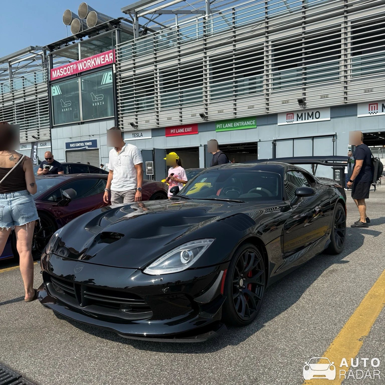 Dodge Viper ACR spotted in Monza