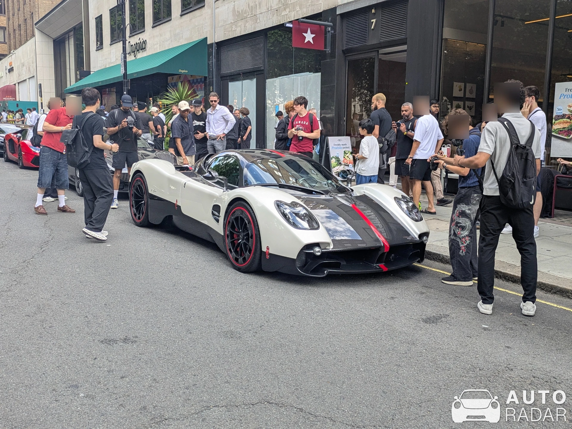Pagani Utopia spotted in London
