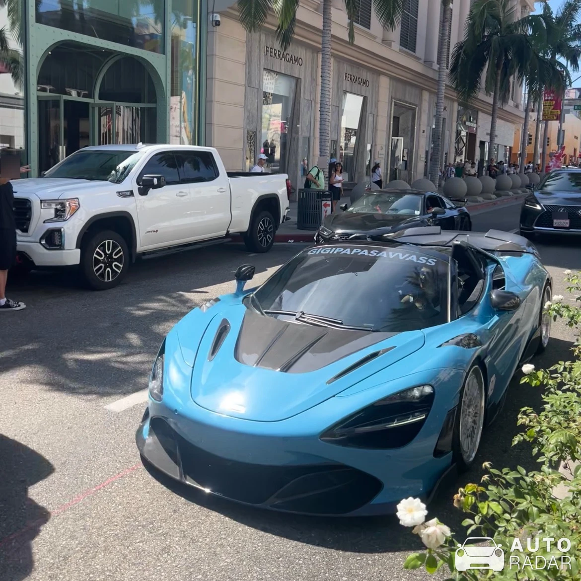 McLaren 765LT Spider spotted in Beverly Hills, United States