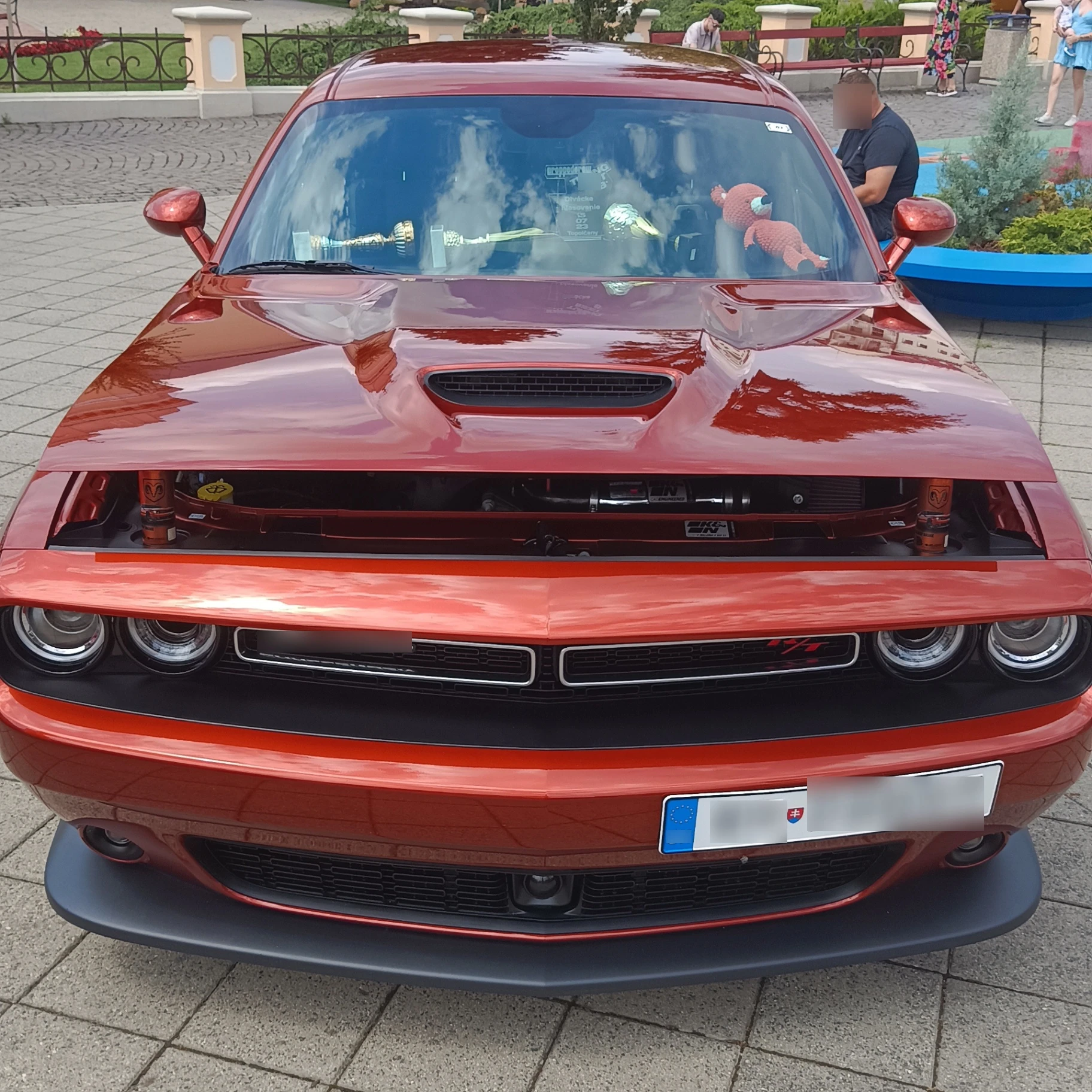 Dodge Challenger spotted in Topoľčany, Slovakia
