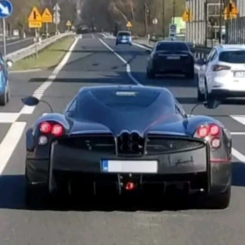 Pagani Huayra spotted in Čadca, Slovensko