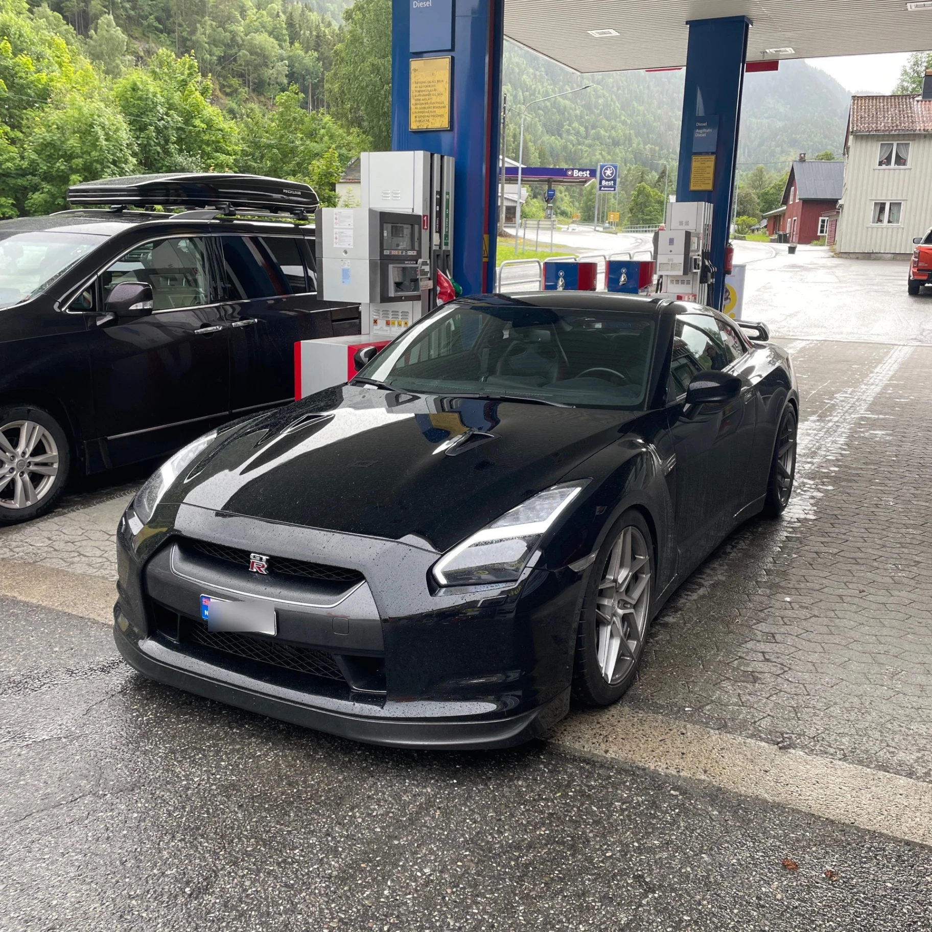 Nissan GT-R spotted in Tokke, Norway