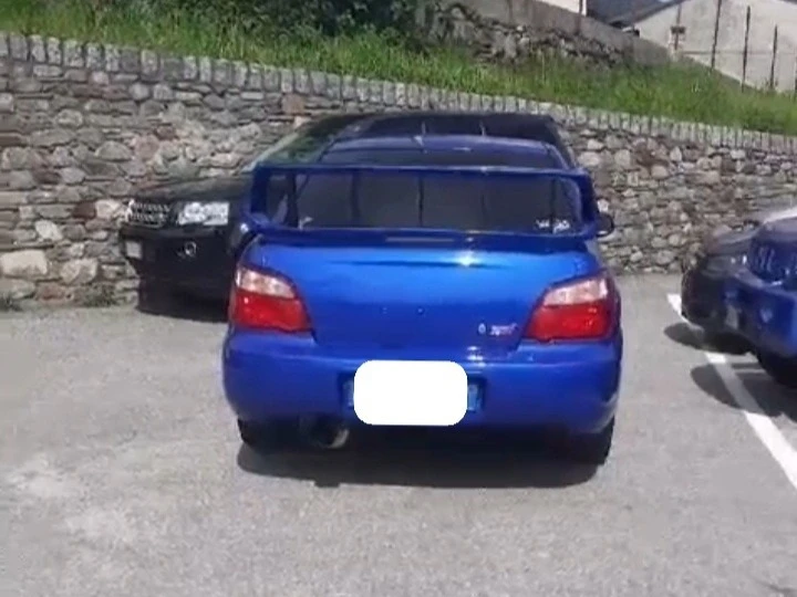Subaru Prodrive p25 spotted in Tresivio, Italia