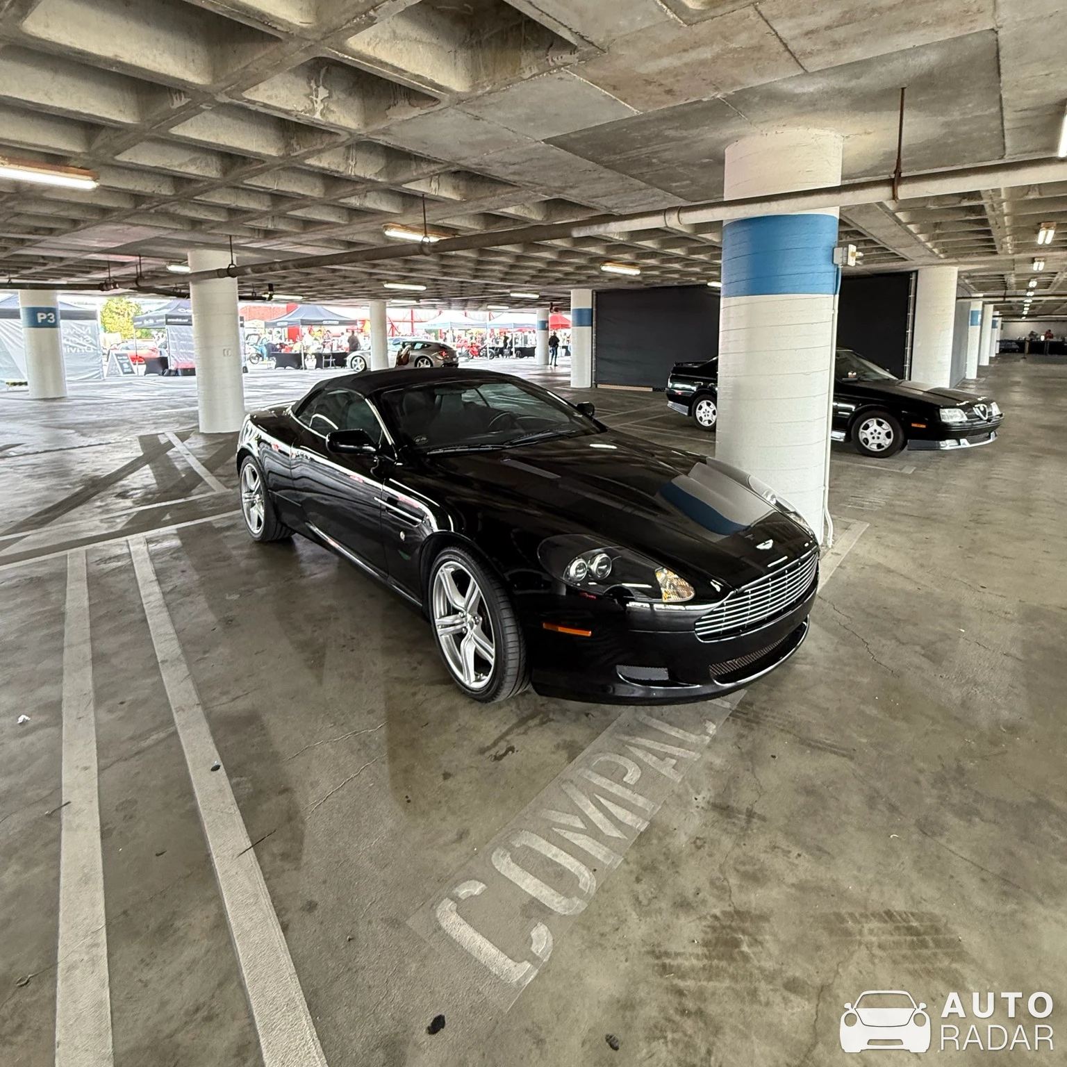 Aston Martin DB9 Volante spotted in Los Angeles