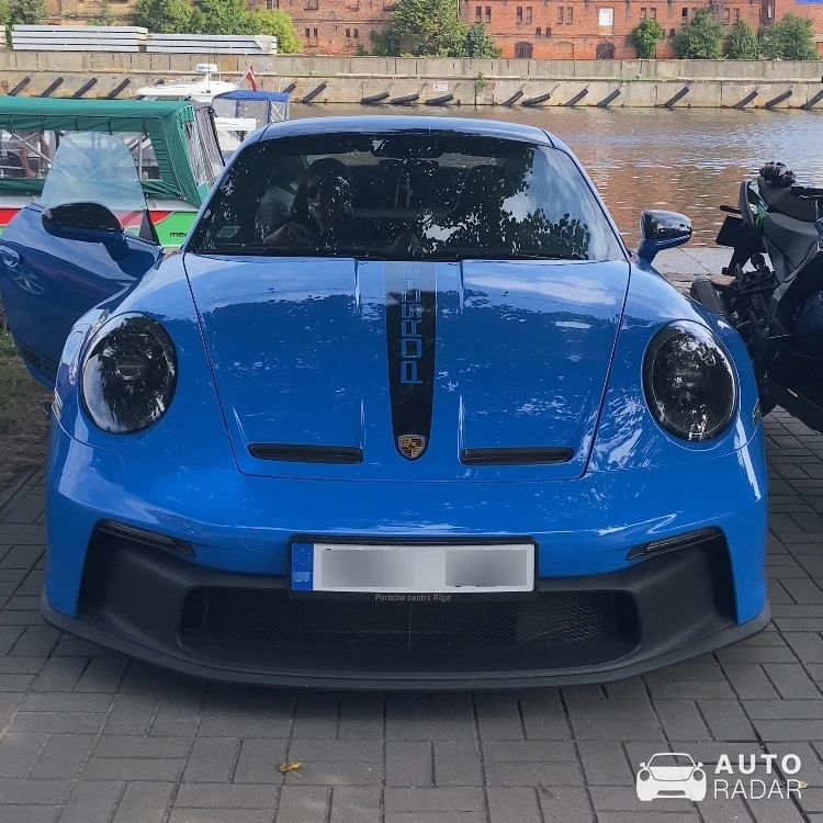 Porsche 992 GT3 spotted in Liepāja, Latvia