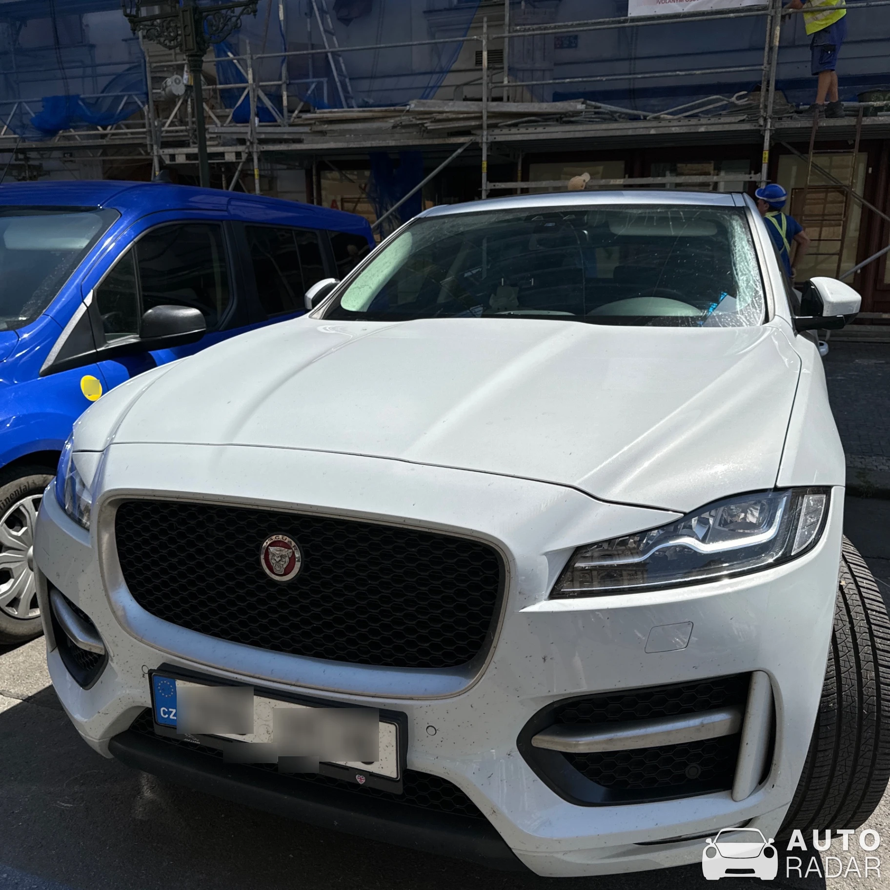 Jaguar F-PACE 2020 spotted in Praha 4, Czechia