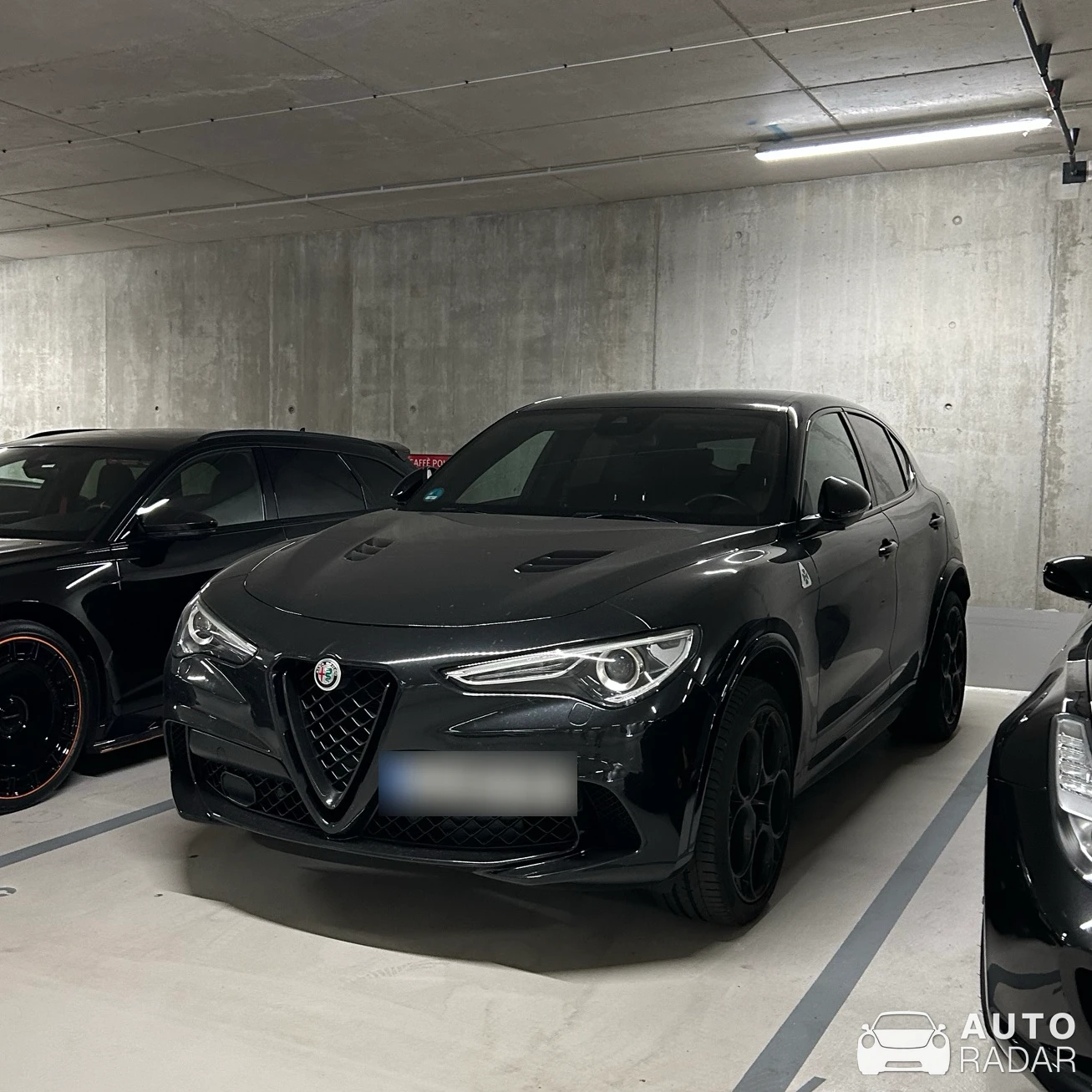 Alfa Romeo Stelvio Quadrifoglio spotted in München