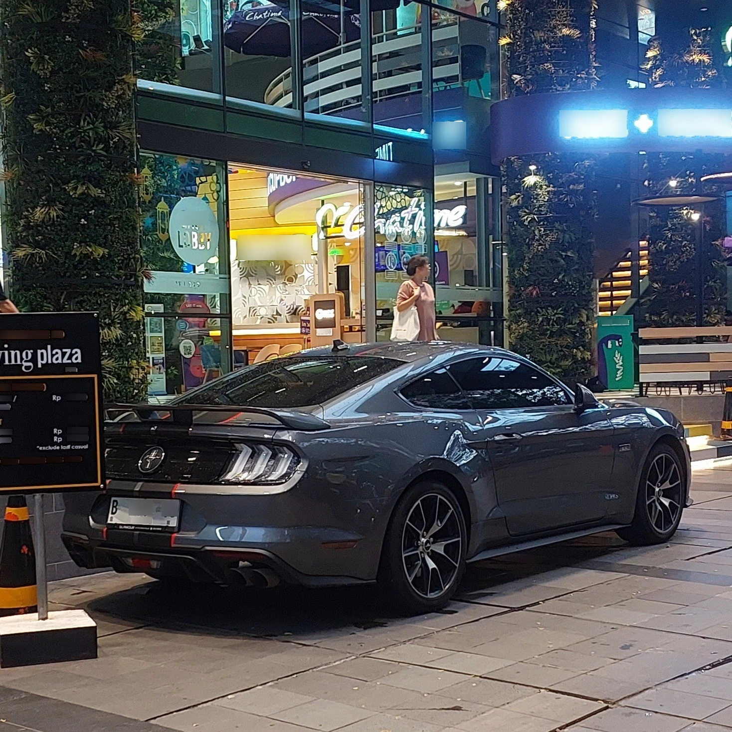 Ford Mustang 2.3 Ecoboost spotted in Kota Jakarta Selatan, Indonesia