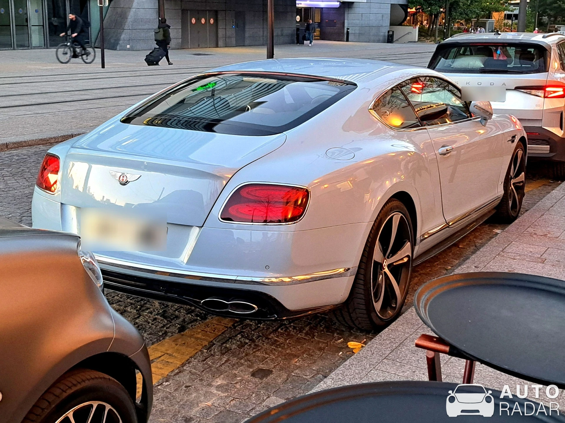 Bentley Continental GT V8 spotted in Paris