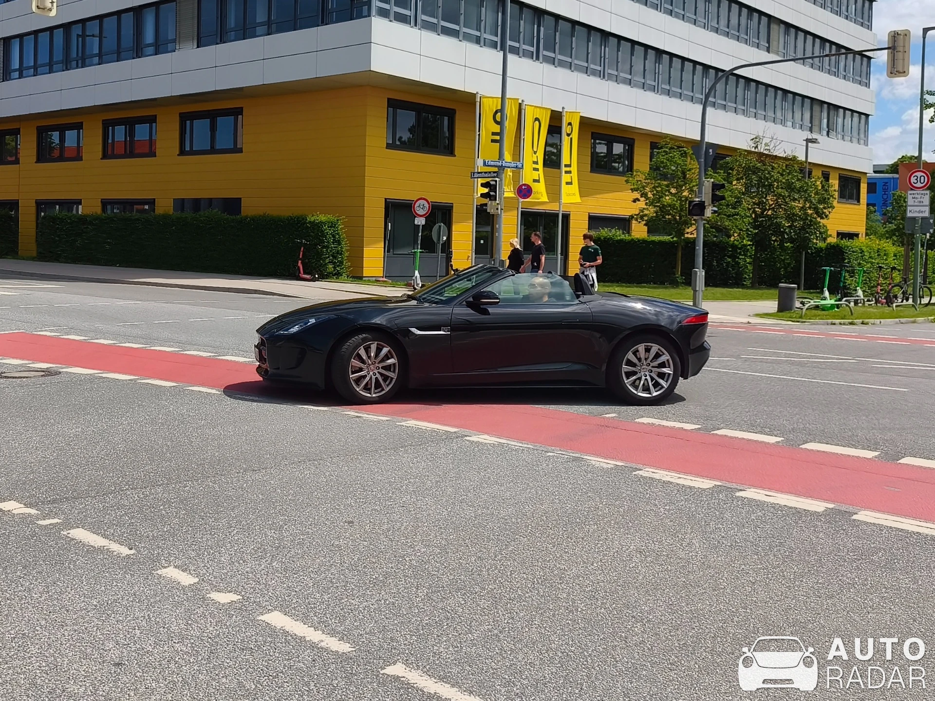 Jaguar F-Type P380 Convertible spotted in München