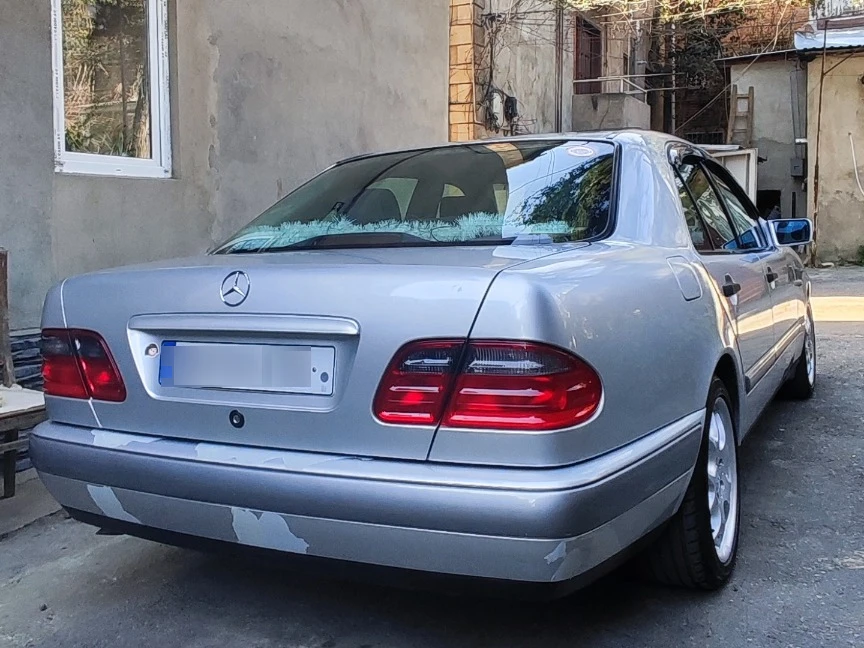 Mercedes  W210 E200 New spotted in T'bilisi, Georgia