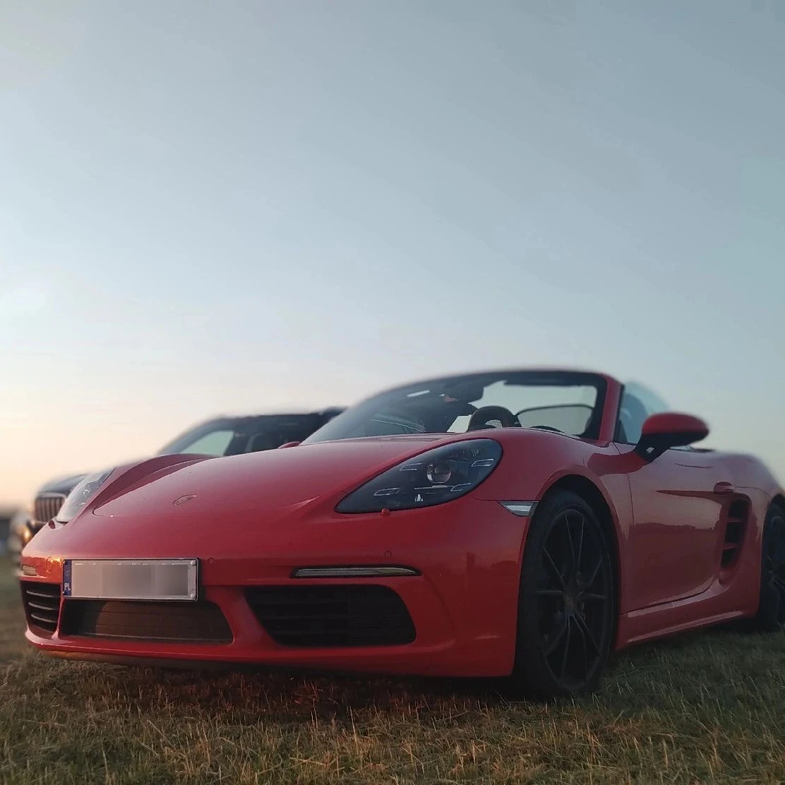 Porsche 718 Boxster spotted in Korycin, Poland