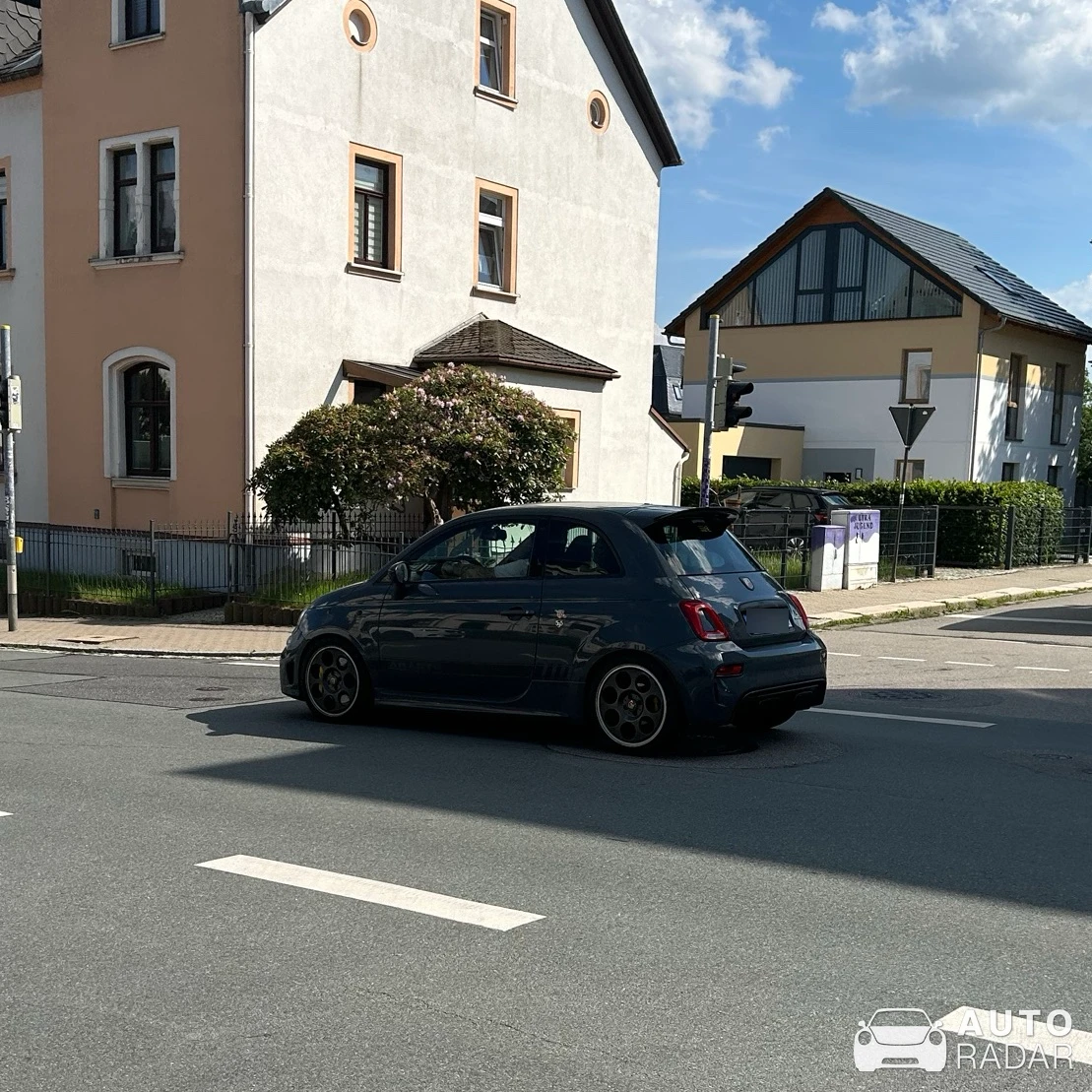 Abarth 695 Biposto spotted in Zwönitz