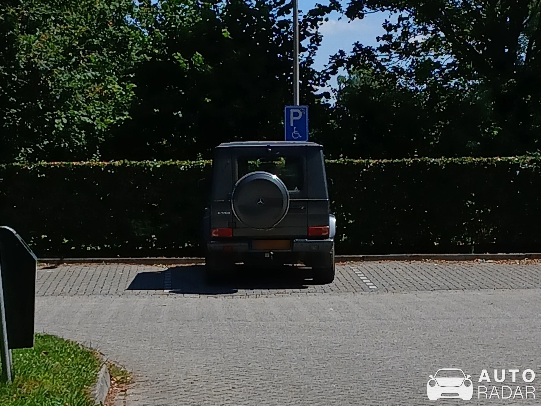 Mercedes-AMG G 63 W463 2018 spotted in Aalten